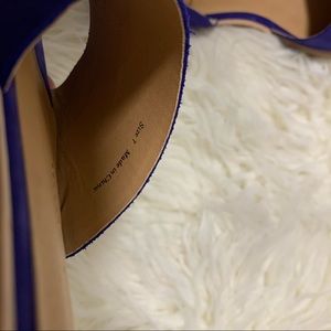 Dolce Vita Shoes - Dolce Vita Blue faux suede open toe flats Dolce Vita Shoes - Dolce Vita Blue faux suede open toe flats